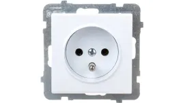 sonata-gniazdo-pojedyncze-z-uziemieniem-bialy-mat-gp-1rz-m-75