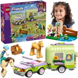 lego-friends-przyczepa-z-koniem-i-zrebaczkiem-klocki-figurki-279-el-42695