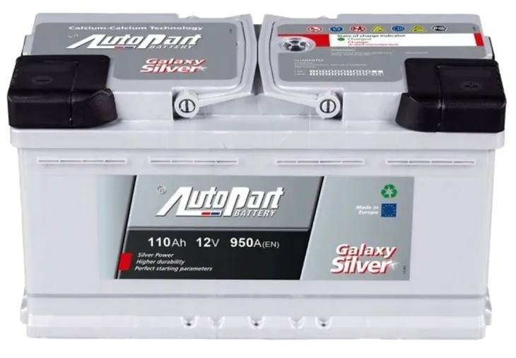AKUMULATOR 12V AUTOPART GALAXY SILVER 110AH 950A P+ , RADOM