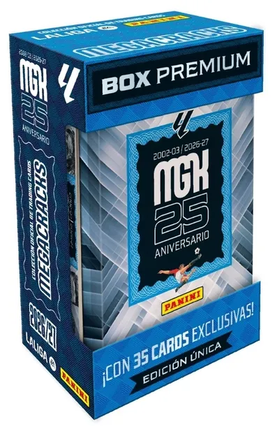 PANINI MEGACRACKS LA LIGA PUSZKA KOLEKCJONERA