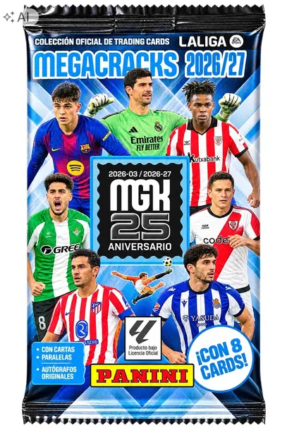PANINI MEGACRACKS LA LIGA LaLiga 2026/27 SASZETKA