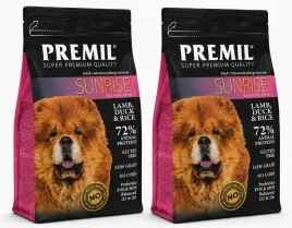 premil-super-premium-sunrise-adult-lamb-and-duck-2x25kg