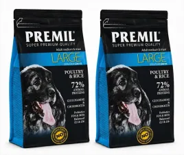premil-super-premium-chicken-and-turkey-and-duck-adult-large-breed-2x25kg