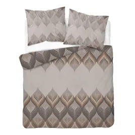 posciel-flanelowa-zimowa-ciepla-200x220-6035a-bezowa-geometria