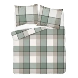 posciel-flanelowa-zimowa-ciepla-200x220-6037a-zielona-kratka