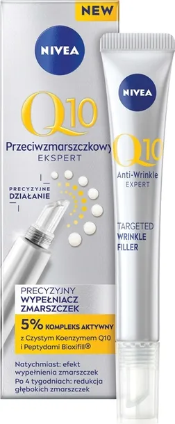 NIVEA Q10 Przeciwzmarszczkowy EKSPERT Precyzyjny Wypełniacz Zmarszczek 15ml