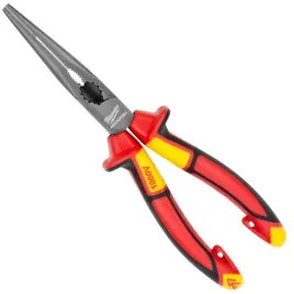 milwaukee-szczypce-izolowane-vde-dlugie-okragle-proste-205-mm-1000v-1kv