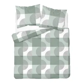 posciel-flanelowa-zimowa-ciepla-200x220-6040b-zielona-geometria