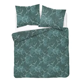 posciel-flanelowa-zimowa-ciepla-200x220-6042b-zielona-kwiaty