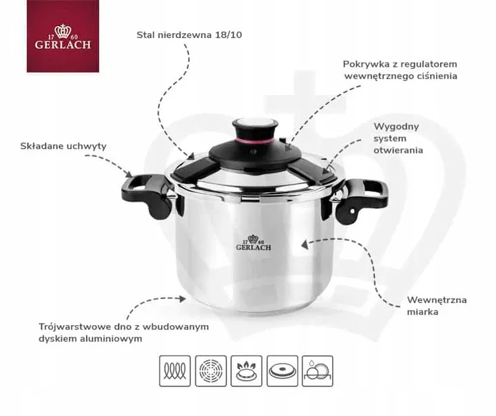 gerlach-nk312-szybkowar-solid-6l