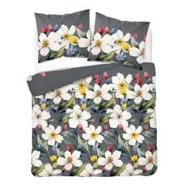 posciel-flanelowa-zimowa-ciepla-200x220-6045b-ciemnoszara-kwiaty