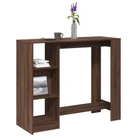 stolik-barowy-z-regalem-brazowy-dab-124x46x1035-cm