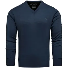 sweter-meski-kolnierzyk-v-neck-w-serek-bawelniany-granatowy-jeans-m