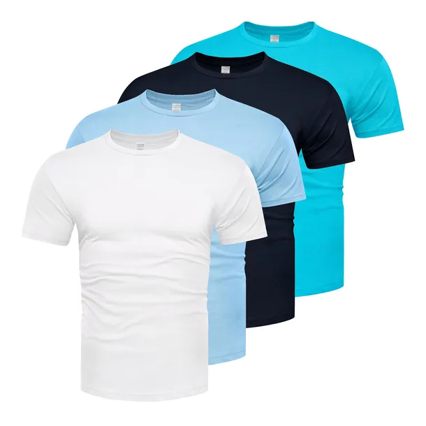 T-SHIRT MĘSKI PREMIUM KOSZULKA KOMPLET ZESTAW 4 SZTUKI XL