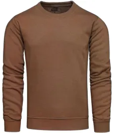 bluza-meska-brazowa-bez-kaptura-recea-m