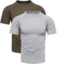 dwupak-meski-t-shirt-khaki-i-szary-2pak-l
