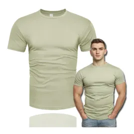 koszulka-bawelniana-meska-t-shirt-meski-bez-nadruku-recea-l