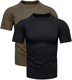 dwupak-meski-t-shirt-khaki-i-czarny-2pak-m