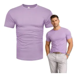 koszulka-bawelniana-meska-t-shirt-meski-bez-nadruku-recea-l