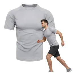 koszulka-termoaktywna-meska-krotki-rekaw-szary-t-shirt-sportowy-l