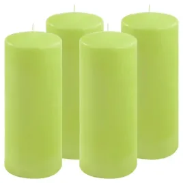 zestaw-slupkowych-swiec-25-cm-o-10-cm-jasnozielony-4-szt