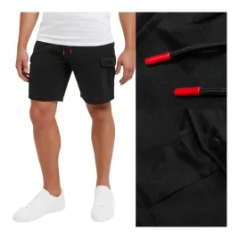 krotkie-spodenki-meskie-bojowki-czarne-wygodne-lekkie-z-kieszeniami-xxl