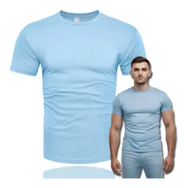 koszulka-meska-t-shirt-meski-premium-100percent-bawelna-bez-nadruku-blekitna-xxl