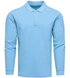 koszulka-polo-z-dlugim-rekawem-blekitna-premium-pique-l