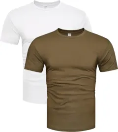 2-pak-koszulek-bawelnianych-premium-bialy-i-khaki-s