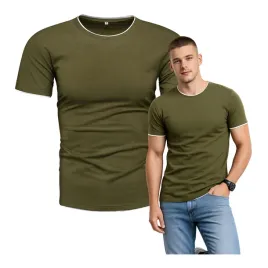 t-shirt-meski-bawelniany-zielony-koszulka-na-wiosne-lato-m
