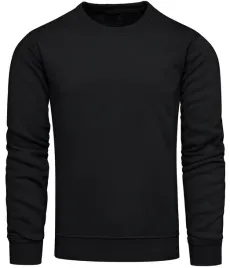 bluza-meska-czarna-bez-kaptura-gladka-m