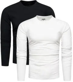 2-pak-zestaw-basic-meskich-longsleevow-czarny-i-bialy-xxl