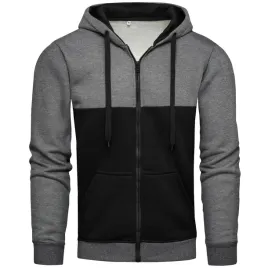 bluza-meska-rozpinana-z-kapturem-kangurka-dla-mezczyzn-czarno-szara-l