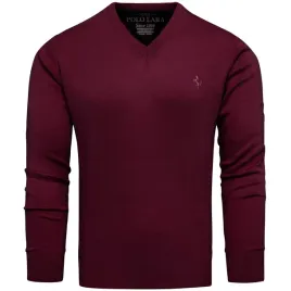 sweter-meski-kolnierzyk-v-neck-w-serek-bawelniany-bordowy-xl