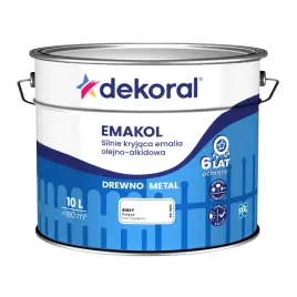 dekoral-emakol-bialy-10l