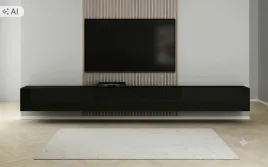 szafka-wiszaca-rtv-komoda-280-cm-czarny-mat-czarny-polysk-nowoczesna