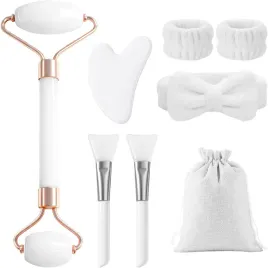 zestaw-7-w-1-gua-sha-i-walek-jadeitowy-do-masazu-twarzy-bialy