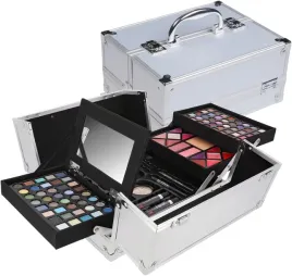 weganski-zestaw-do-makijazu-113-szt-my-treasure-case-srebrny