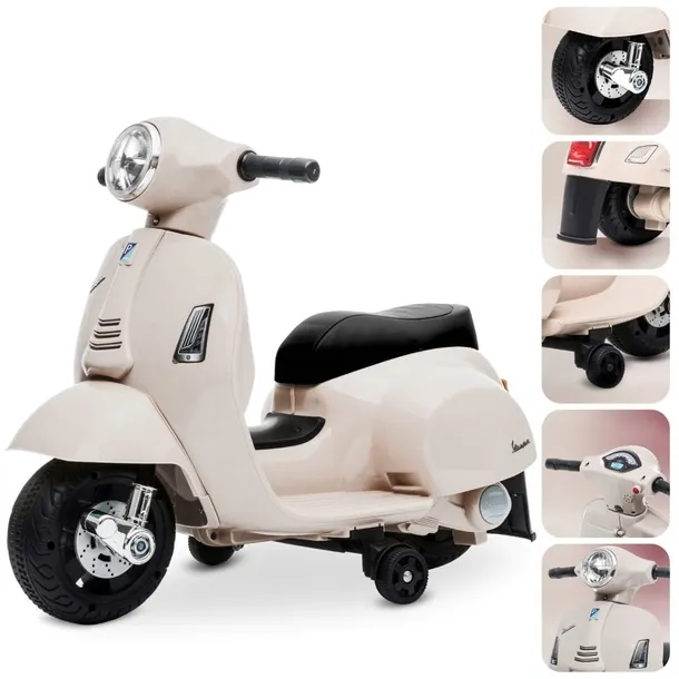 Jeździk Skuter na akumulator Scooter Vespa Motor dla dziecka Sun Baby.