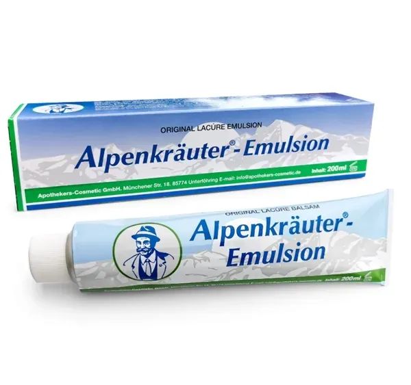 Maść ziołowa Alpenkrauter Emulsion Lacure 200ml