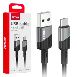 kabel-do-ladowania-usb-a-usb-c-3a-200cm-fulllink-amio-03924