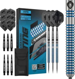 rzutki-stalowe-koto-sting-blue-90percent-wolframu-24g-z-3-grotami-i-6-shaftami
