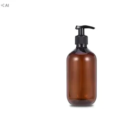 butelka-pet-z-pompka-dozownikiem-na-mydlo-kosmetyki-plastik-brazowy-500-ml