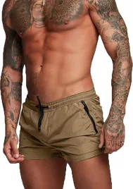 meskie-spodenki-plazowe-szybkoschnace-khaki-xl-kapielowki-z-kieszeniami