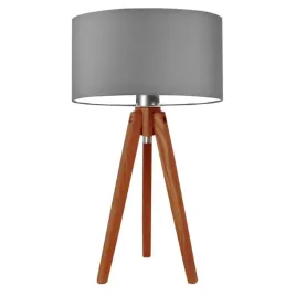 lampka-nocna-biurkowa-drewniana-stolowa-szara-trojnog-z-abazurem-led-e27