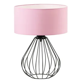 lampka-nocna-biurkowa-stolowa-rozowa-lampa-z-abazurem-led-e27-nowoczesna
