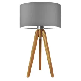 lampka-nocna-biurkowa-drewniana-stolowa-szara-trojnog-z-abazurem-led-e27