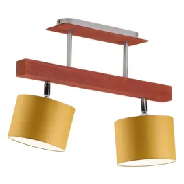 lampa-sufitowa-plafon-musztardowa-drewniana-regulowana-led-e27-abazur-modna