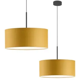 lampa-sufitowa-zyrandol-lampa-wiszaca-abazur-zwis-led-e27-zolta-jazz-40cm