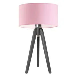 lampka-nocna-biurkowa-drewniana-stolowa-rozowa-trojnog-z-abazurem-led-e27